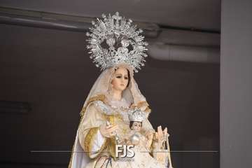 Romería popular, procesión y misa en El Caracol en la despedida de sus fiestas/TA y Francisco Javier Santana.